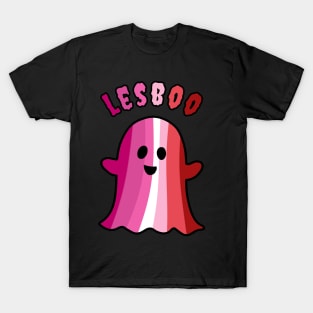 Lesbian Halloween Ghost T-Shirt